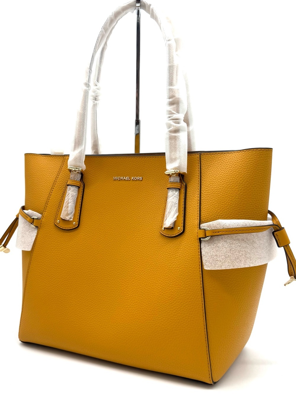 Michael Kors Voyager EW Tote Bag Leather Marigold